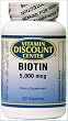 Biotin 5000 mcg 120 Capsules