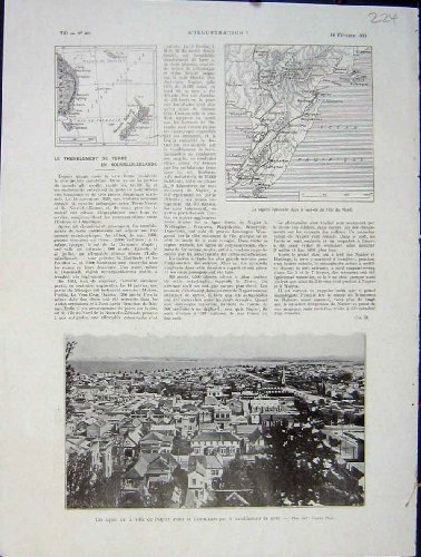 Napier Earth-Quake New Zealand Art-Deco French 1931