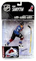 McFarlane Toys NHL Sports Picks Series 19 Action Figure Ryan Smyth 2 (Colorado Avalanche) Blue Jersey