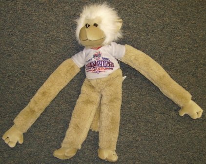 Buy New York Giants Super Bowl XLII CHampions 27'' Champ Rally Monkey by Forever Collectibles