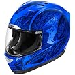 Icon Speedmetal Men's Alliance Sports Bike Motorcycle Helmet - Blue