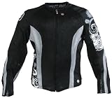 Joe Rocket Cleo 2.0 Ladies Textile Mesh Motorcycle Jacket Black/Black/Grey M