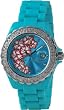 Ed Hardy Unisex RX-BL Blue Resin Quartz Watch with Blue Dial