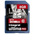 Integral SDHC Class 10 Memory Card 8GB