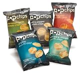 Popchips Single Serve Variety Pack Potato Chips, Five Flavors, 1.0-Ounce Bags (Pack of 36)