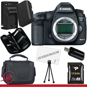 Canon EOS 5D Mark III Digital Camera (Body Only) Package 2