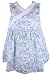 Laura Ashley Baby Girls Purple-Blue Floral Print Sundress-24 Months