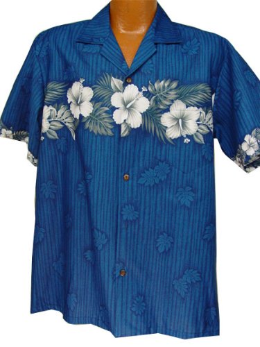   Exclusive Hawaiian New Hibiscus In Paradise Aloha Shirt