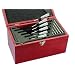 Starrett S436.1CXRLZ 436.1 Series Outside Micrometer Set, Ratchet Stop, Lock Nut, Carbide Faces, 0-6" Range, 0.001" Graduation