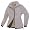 TAIGA Fleece Jacket-300 - Women's Polartec-300 Fleece Jacket, Light Grey, MADE IN CANADA, 8 (bust: 36