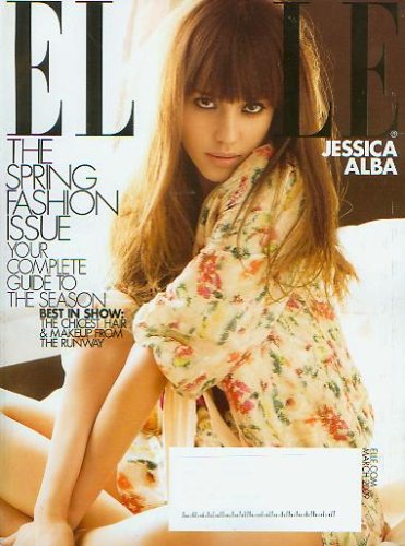 Elle March 2009 Jessica Alba (The Spring Fashion Issue)