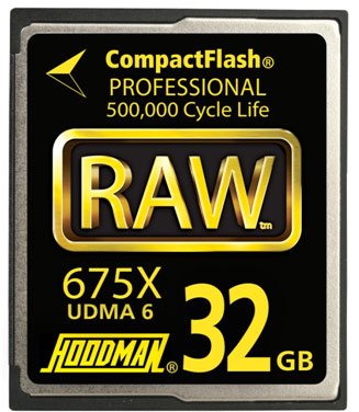 Hoodman RAW6-CF32GBRAW 32GB CompactFlash Card 675X