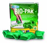 Walex BIO-11549 Bio-Pak Natural Holding Tank Deodorizer & Waste Digester, (Pack of 50)