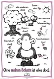 Empire 30436 Sheepworld - Ohne Schatz ist Alles Doof - Plakat Poster - 61 x 91.5 cm