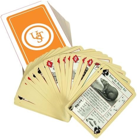 Ultimate Survival Tech Waterproof Survival Playing Cards, Color: Orange