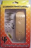 4CFB Complete Wooden Fingerboard with Bearing Wheels: HC Mold