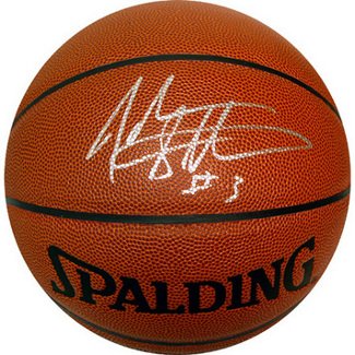 John Starks Signed Knicks Basketball - # 3