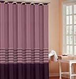 CS. Purple Dahlia Shower Curtain