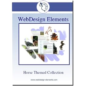 Horse & Equestrian Web Design Elements - Templates, Logos as well as Photos