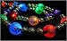 GKI 6' Lighted LED Multi Color Beaded Christmas Garland 20 Lights #100022414