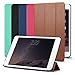 Inateck iPad Mini 3/2/1 Case - iPad Mini 3 Leather Case, iPad Mini 2 Leather Cover, iPad Mini Case, with Magnetic Auto Sleep Wake-up Function, Brown