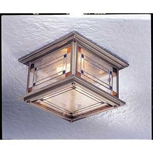 Antique Nickel, Brookfield Ceiling Lamp by 