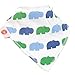 Zippy Fun Baby Bandana Drool Bibs (4 Pack Gift Set) Animal Fun
