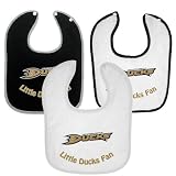 NHL McArthur Anaheim Ducks Infant 3-Pack Little Fan Bib Set