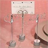 Love Design Place Card Holder Favors (Set of 36) - Baby Shower Gifts & Wedding Favors