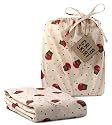 Kee-Ka Organic Crib Skirt Cupcake