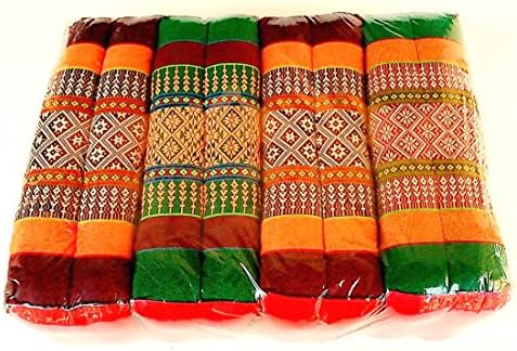 Set 4 Small Thai Tradition Fabric Pillows
