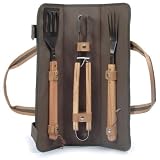 Picnic & Beyond BBQ Skewer Wrap- Brown