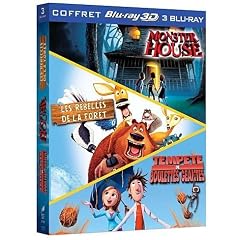 Temp�te de boulettes g�antes + Monster House + Les rebelles de la for�t - 3D active [Blu-ray]