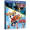 Temp�te de boulettes g�antes + Monster House + Les rebelles de la for�t - 3D active [Blu-ray]