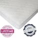 Pexils(tm) Premium Natural Organic Waterproof quilted Crib Mattress Pad Protector Fitted