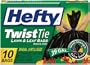 Hefty E2-0381 39-Gallon Twist Tie Lawn and Leaf Bags, 10-Count
