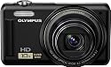Olympus VR-310 Digital Camera - Black (14MP, 10x Super Wide Optical Zoom)  3 inch LCD