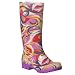 Xhilaration  Menagerie Rain Boots - Dusty Rose/ Multicolor
