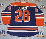 Ryan Jones Edmonton Oilers Autographed/Hand Signed Hockey Jersey