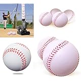 iNextStation Practice Training Baseballs Softballs - Pack of 12