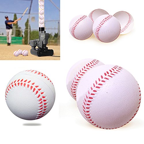 iNextStation Sports Soft Rubber baseballs Batting Practice Balls