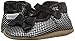 Robeez Girls' Spotted Shannon Mary Jane, Black, 6-12 Months M US Infant