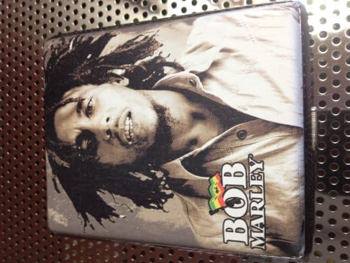 Bob Marley Cigarette Case for King Size or 100's Size Cigarettes/ ID Holder/credit Card Holder #008