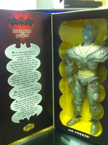  Batman & Robin, Collector Series, 12" Inch, Mr. Freeze Figure , with Ice Blaster, Kenner