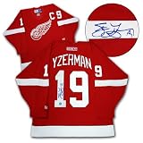 Steve Yzerman Authentic Autographed/Hand Signed Detroit Red Wings Jersey