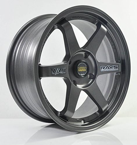 Jun Racing VOLKS TE37 16inch 7J Alloy Wheels Rim 4x114.3 CB73.1 ET31 GUNMETAL