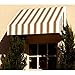 Awntech 8-Feet Yorker Window/Entry Awning, 56 by 36-Inch, White/Linen/Terra Cotta