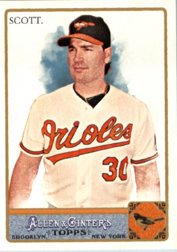 2011 Topps Allen & Ginter Baseball Card # 78 Luke Scott - Baltimore Orioles - In a Protective Display Case!