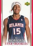 2007-08 Exclusive Upper Deck Basketball Santa Hat Rookie Card- Al Horford #SH-AH