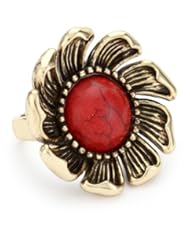 Barse "Blooms" Floral Adjustable Ring